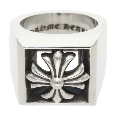 Chrome Hearts LETTER BLOCK CH Plus Silver Ring Size JP 26.5