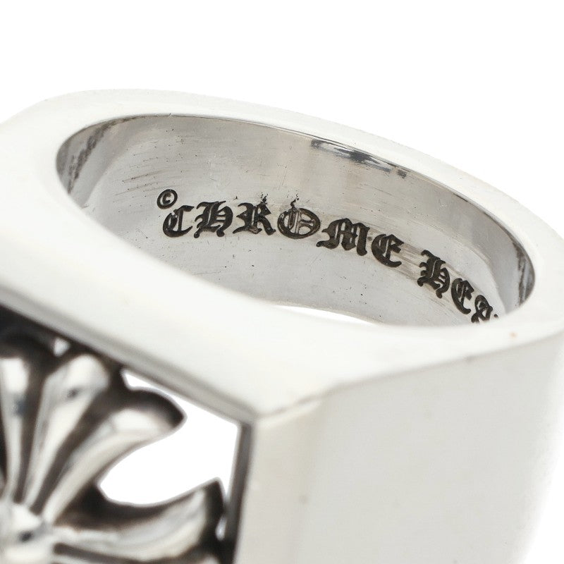 Chrome Hearts LETTER BLOCK CH Plus Silver Ring Size JP 26.5