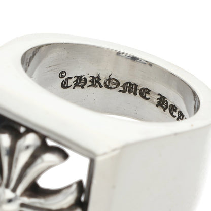 Chrome Hearts LETTER BLOCK CH Plus Silver Ring Size JP 26.5
