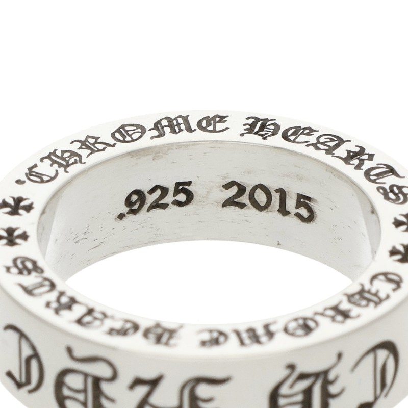 Chrome Hearts 6mm SPACER NY Exclusive Ring Size JP 12.5