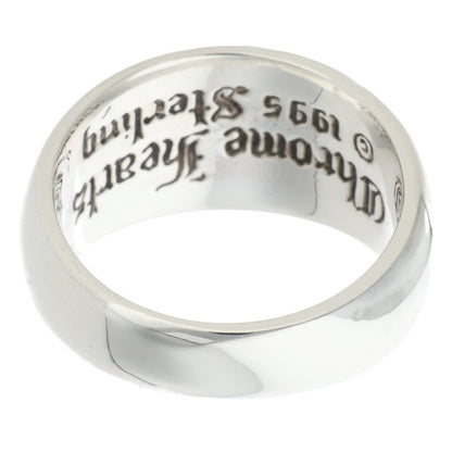 Chrome Hearts HEART IN BAND Silver Ring Size ONE SIZE