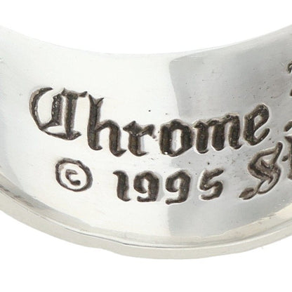 Chrome Hearts HEART IN BAND Silver Ring Size ONE SIZE