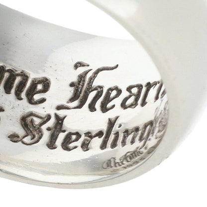 Chrome Hearts HEART IN BAND Silver Ring Size ONE SIZE