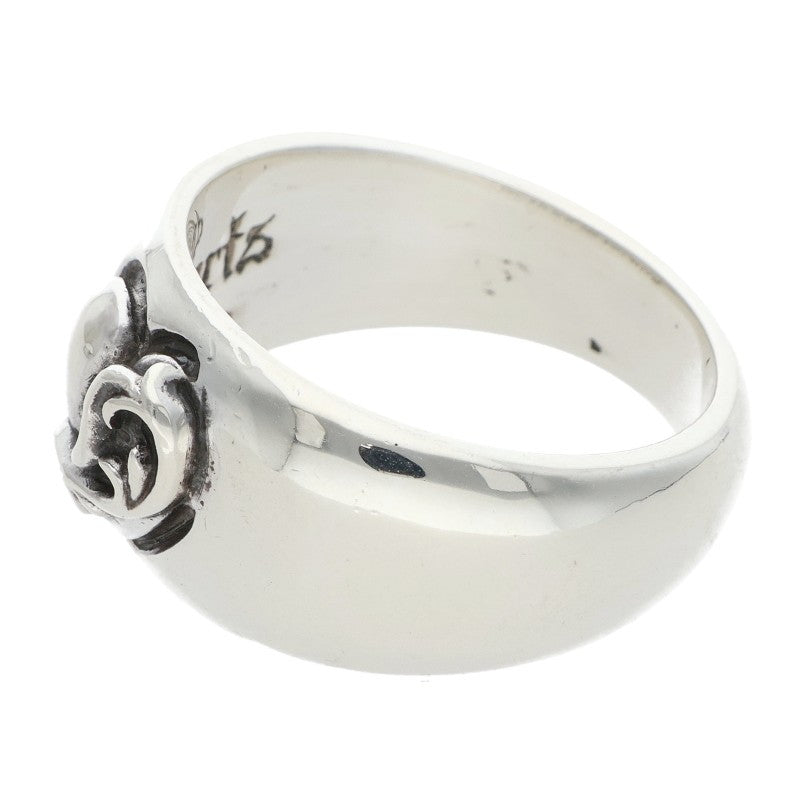 Chrome Hearts HEART IN BAND Silver Ring Size ONE SIZE