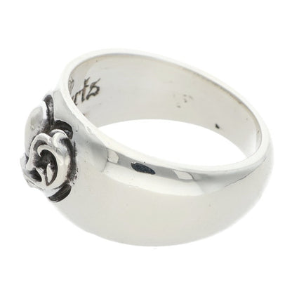 Chrome Hearts HEART IN BAND Silver Ring Size ONE SIZE