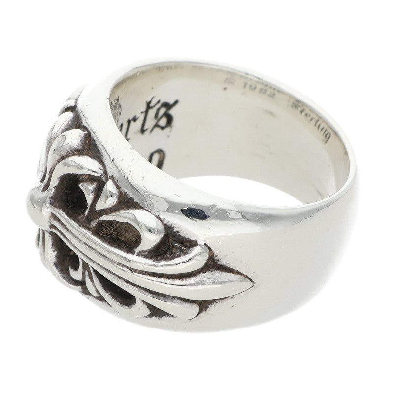 Chrome Hearts FLRL CRS Floral Silver Ring Size ONE SIZE