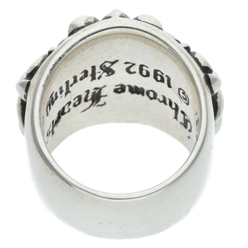 Chrome Hearts KEEPER Sterling Silver Ring Size 11.5