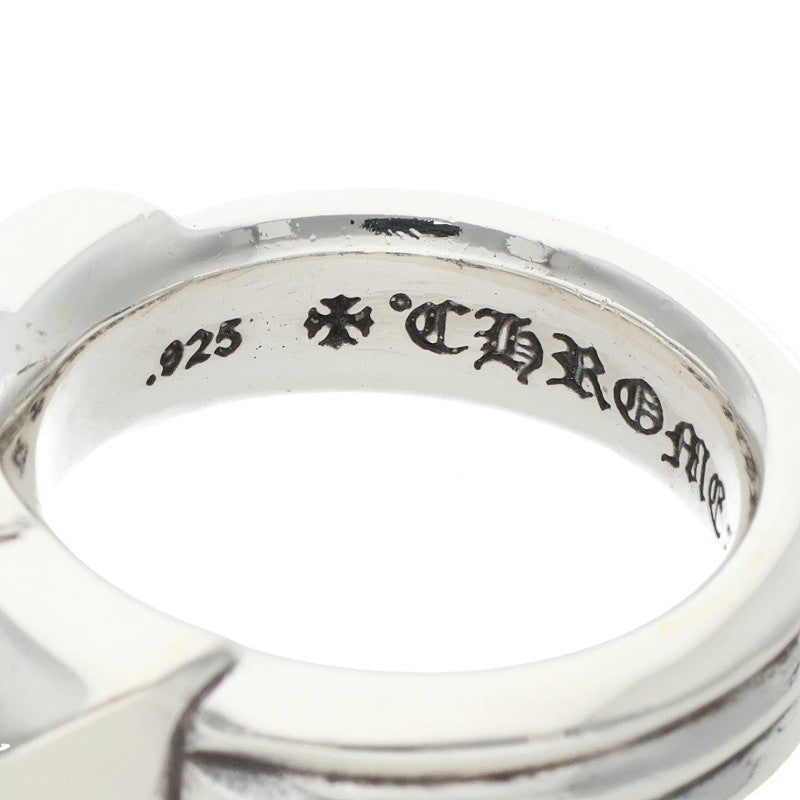 Chrome Hearts 925 WAXD PNK Silver Ring Size 17.5