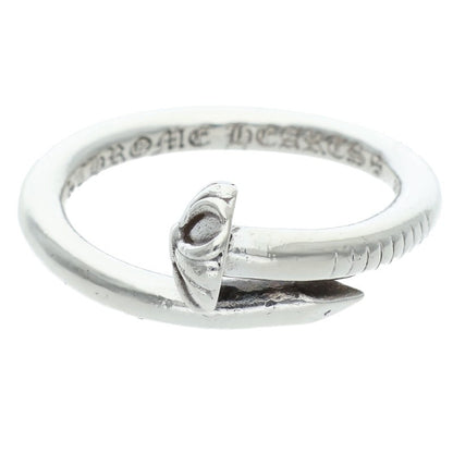 Chrome Hearts NAIL CRSBALL Silver Ring Size JP 21
