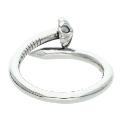 Chrome Hearts NAIL CRSBALL Silver Ring Size JP 21