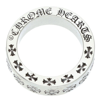 Chrome Hearts 6mm SPACER FUCKYOU Silver Ring Size JP 9