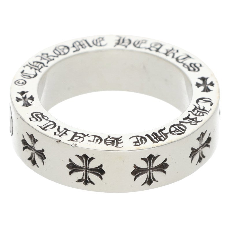 Chrome Hearts 6mm SPACER FOREVER Silver Ring Size 10.5