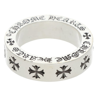 Chrome Hearts 6mm SPACER FOREVER Silver Ring Size 10.5