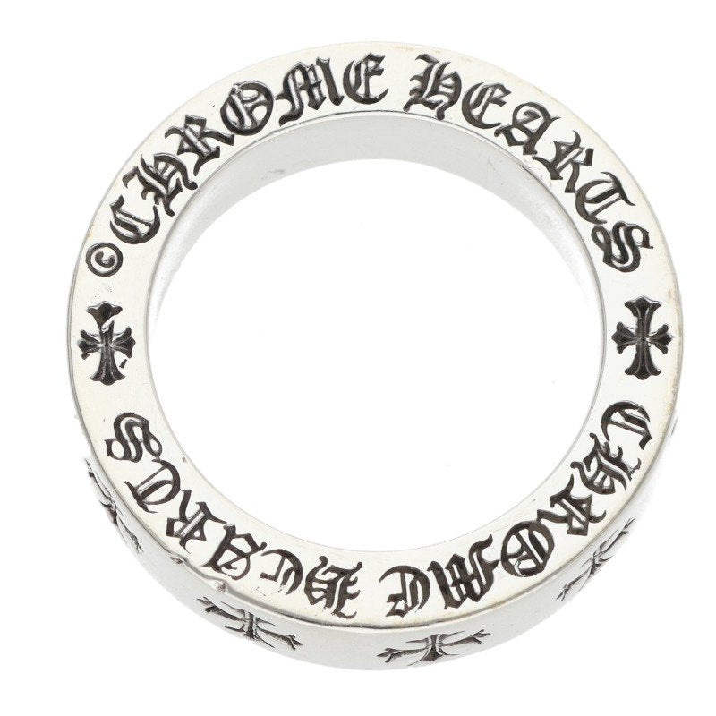 Chrome Hearts 6mm SPACER FOREVER Silver Ring Size 10.5