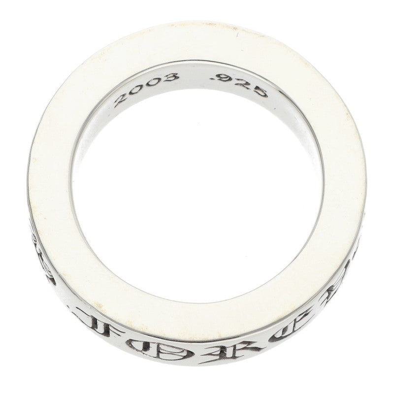 Chrome Hearts 6mm SPACER FOREVER Silver Ring Size 10.5