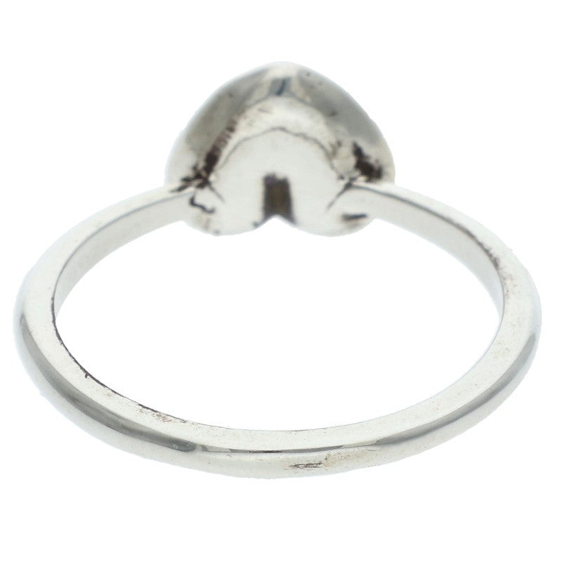 Chrome Hearts BUBBLGM HEART Silver Ring Size ONE SIZE