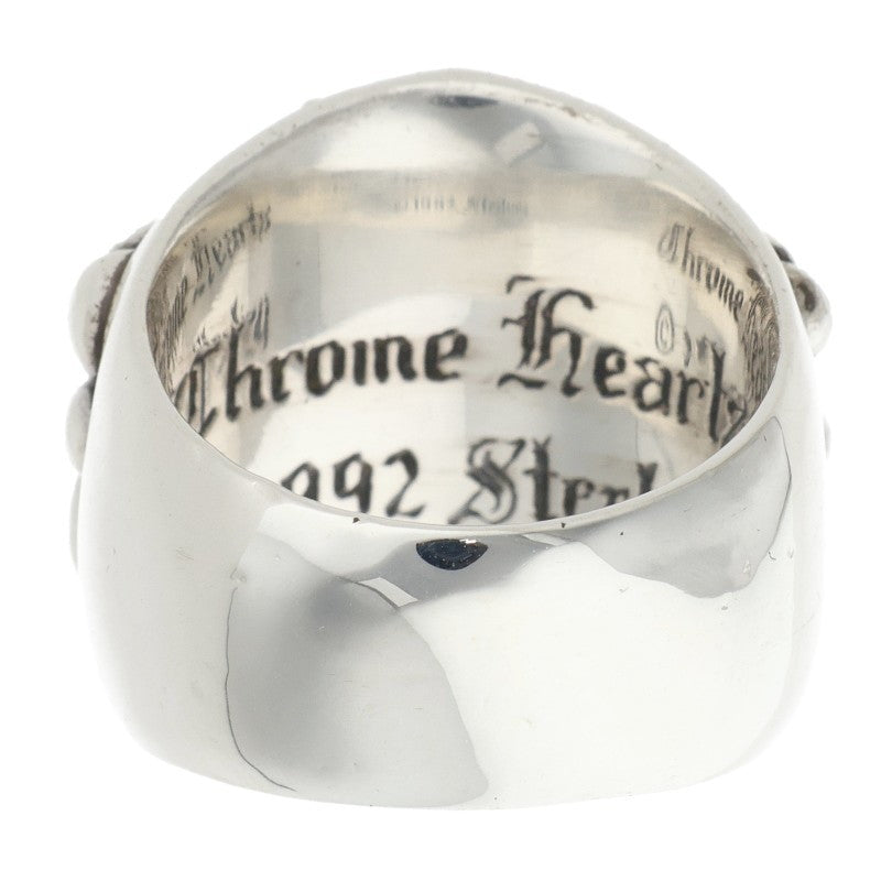 Chrome Hearts Keeper Sterling Silver Ring Size JP 16