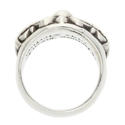 Chrome Hearts Keeper Sterling Silver Ring Size JP 16