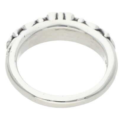 Chrome Hearts BABY CLASSIC Floral Silver Ring Size 16.5