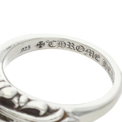 Chrome Hearts BABY CLASSIC Floral Silver Ring Size 16.5
