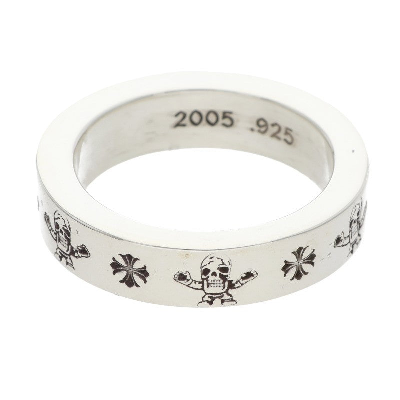Chrome Hearts 6mm SPACER FOTI Silver Ring Size ONE SIZE