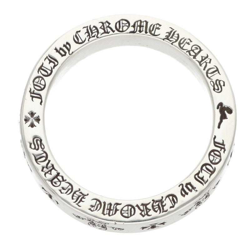 Chrome Hearts 6mm SPACER FOTI Silver Ring Size ONE SIZE