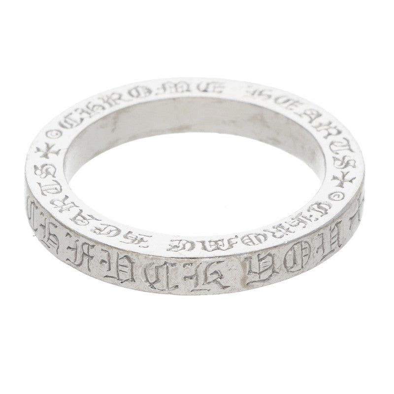 Chrome Hearts 18K White Gold 3mm Spacer Ring Size ONE SIZE