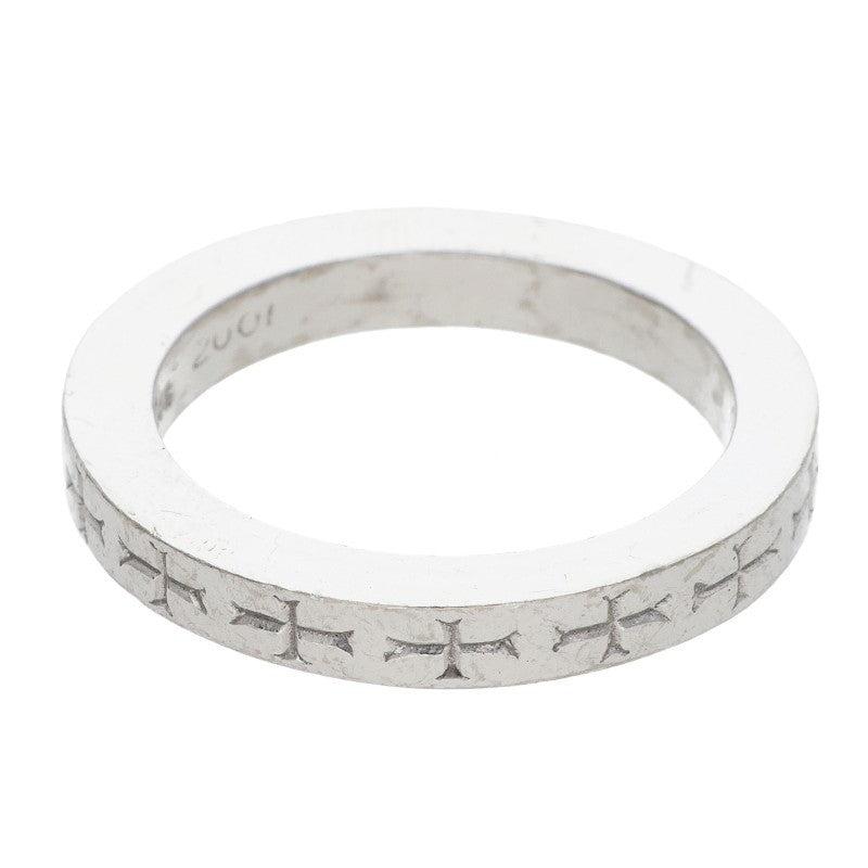 Chrome Hearts 18K White Gold 3mm Spacer Ring Size ONE SIZE