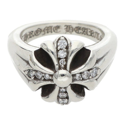 Chrome Hearts CUTOUT CH PLS PAVE Diamond Ring Size ONE SIZE