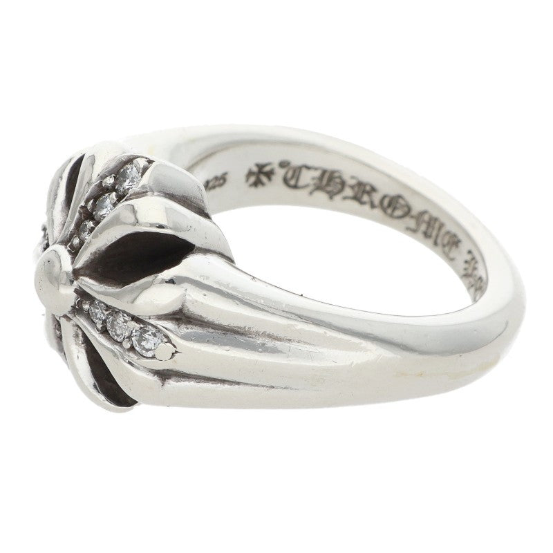 Chrome Hearts CUTOUT CH PLS PAVE Diamond Ring Size ONE SIZE