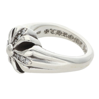 Chrome Hearts CUTOUT CH PLS PAVE Diamond Ring Size ONE SIZE