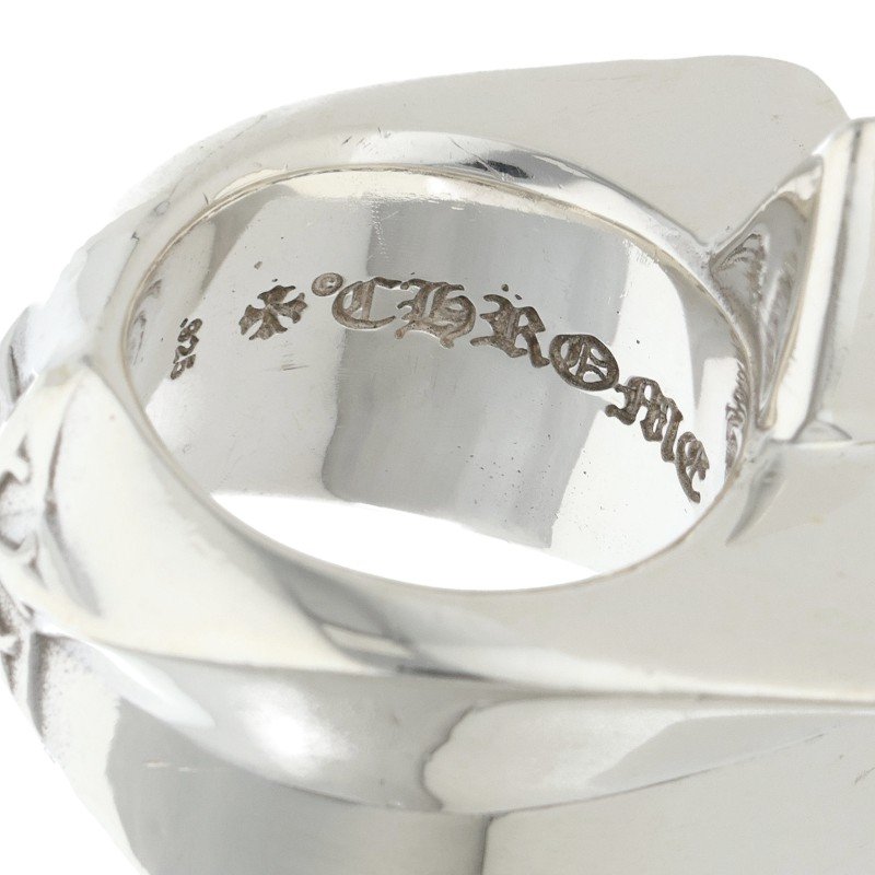 Chrome Hearts STR LRG Silver Ring Size ONE SIZE