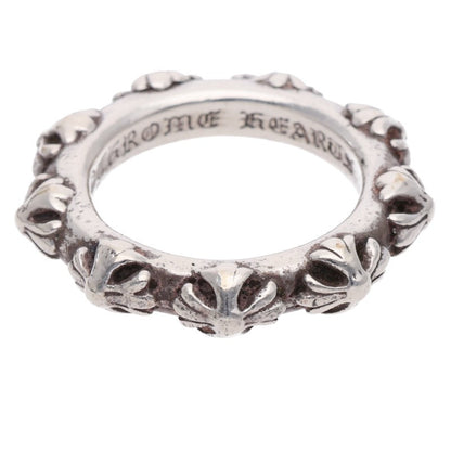 Chrome Hearts CROSS BAND Silver Ring 925 Size ONE SIZE