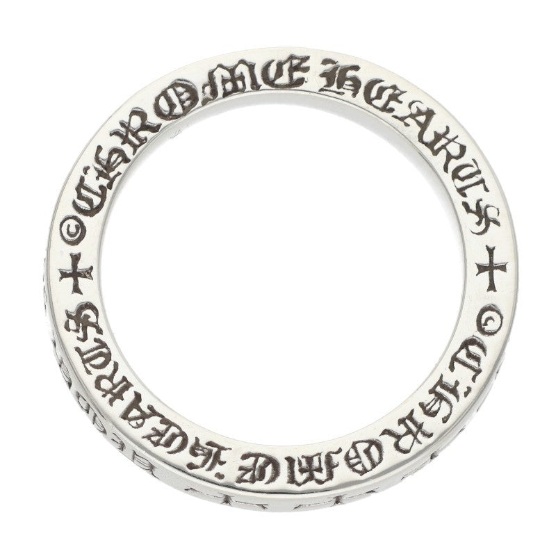 Chrome Hearts 3mm SPACER FUCKYOU Silver Ring Size ONE SIZE