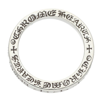 Chrome Hearts 3mm SPACER FUCKYOU Silver Ring Size ONE SIZE