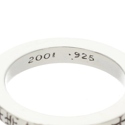 Chrome Hearts 3mm SPACER FUCKYOU Silver Ring Size ONE SIZE