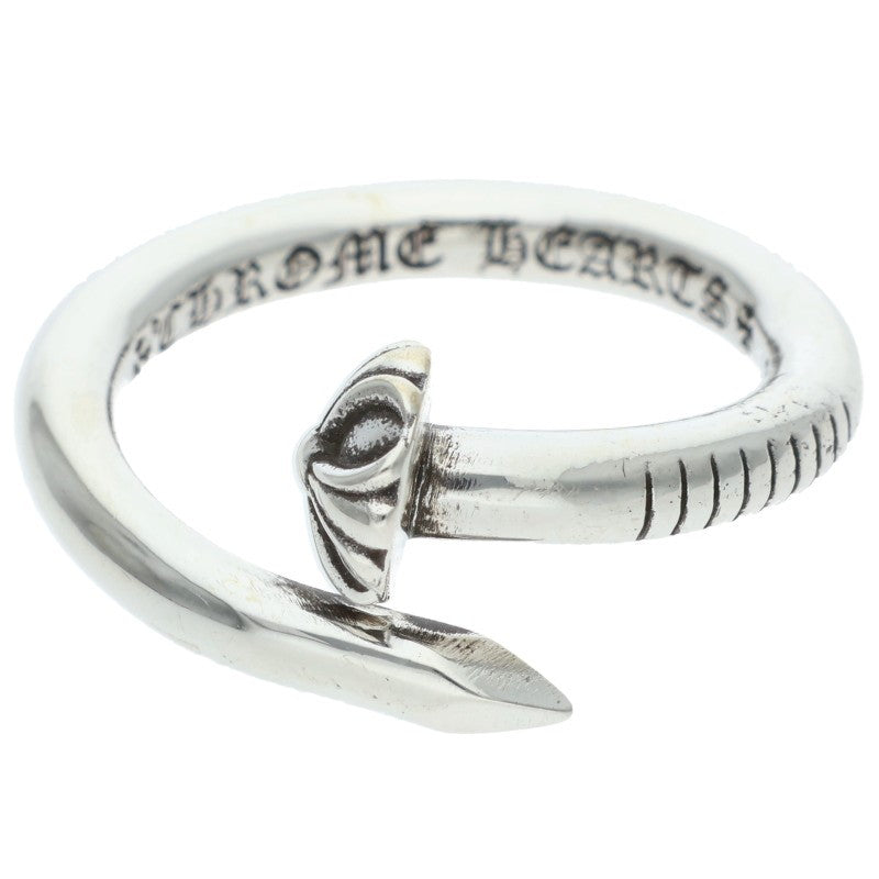 Chrome Hearts NAIL CRSBALL 925 Silver Ring Size ONE SIZE