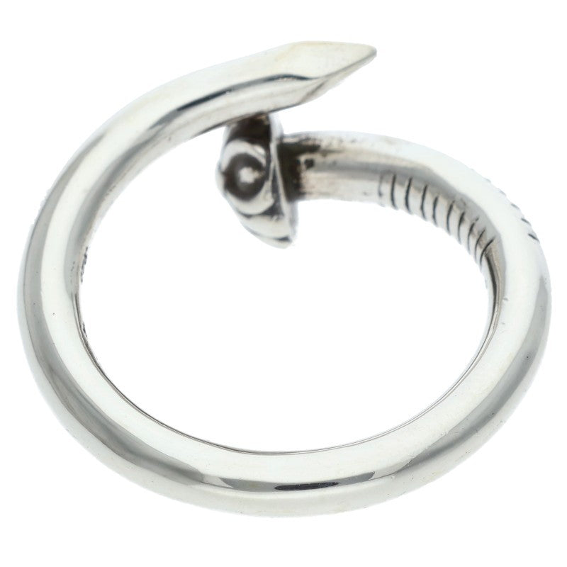Chrome Hearts NAIL CRSBALL 925 Silver Ring Size ONE SIZE