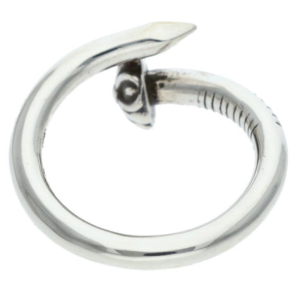 Chrome Hearts NAIL CRSBALL 925 Silver Ring Size ONE SIZE