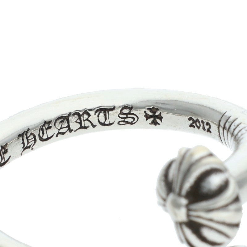 Chrome Hearts NAIL CRSBALL 925 Silver Ring Size ONE SIZE