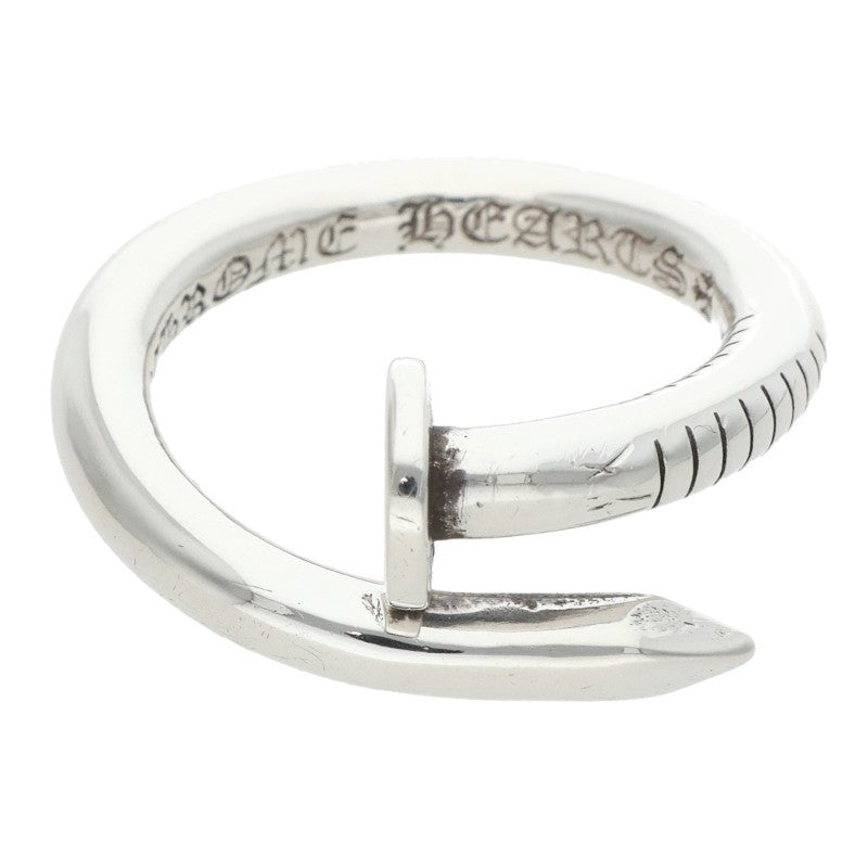 Chrome Hearts NAIL FLAT Silver Ring Size ONE SIZE