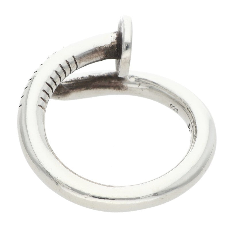 Chrome Hearts NAIL FLAT Silver Ring Size ONE SIZE