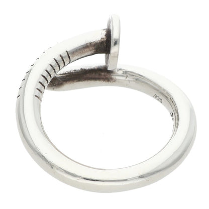Chrome Hearts NAIL FLAT Silver Ring Size ONE SIZE