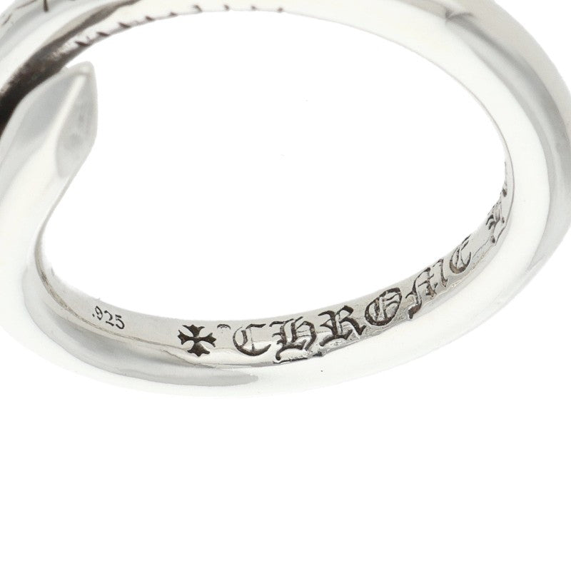 Chrome Hearts NAIL FLAT Silver Ring Size ONE SIZE