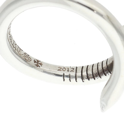 Chrome Hearts NAIL FLAT Silver Ring Size ONE SIZE