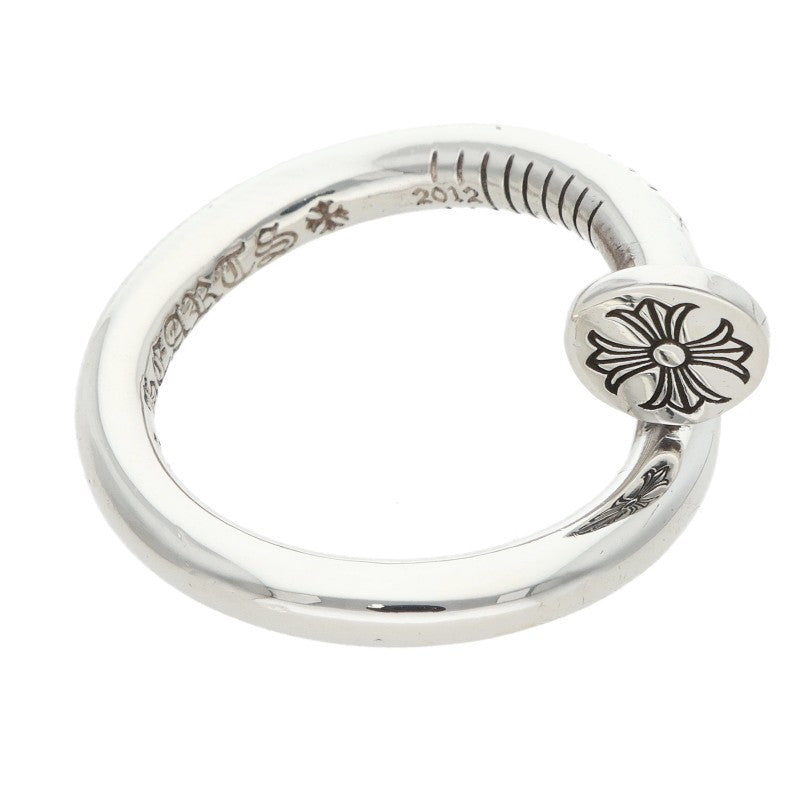Chrome Hearts NAIL FLAT Silver Ring Size ONE SIZE