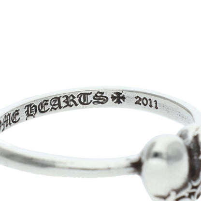 Chrome Hearts BUBBLGM HEART 925 Silver Ring Size ONE SIZE