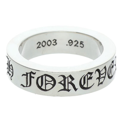 Chrome Hearts 6mm Spacer Forever Silver Ring Size ONE SIZE