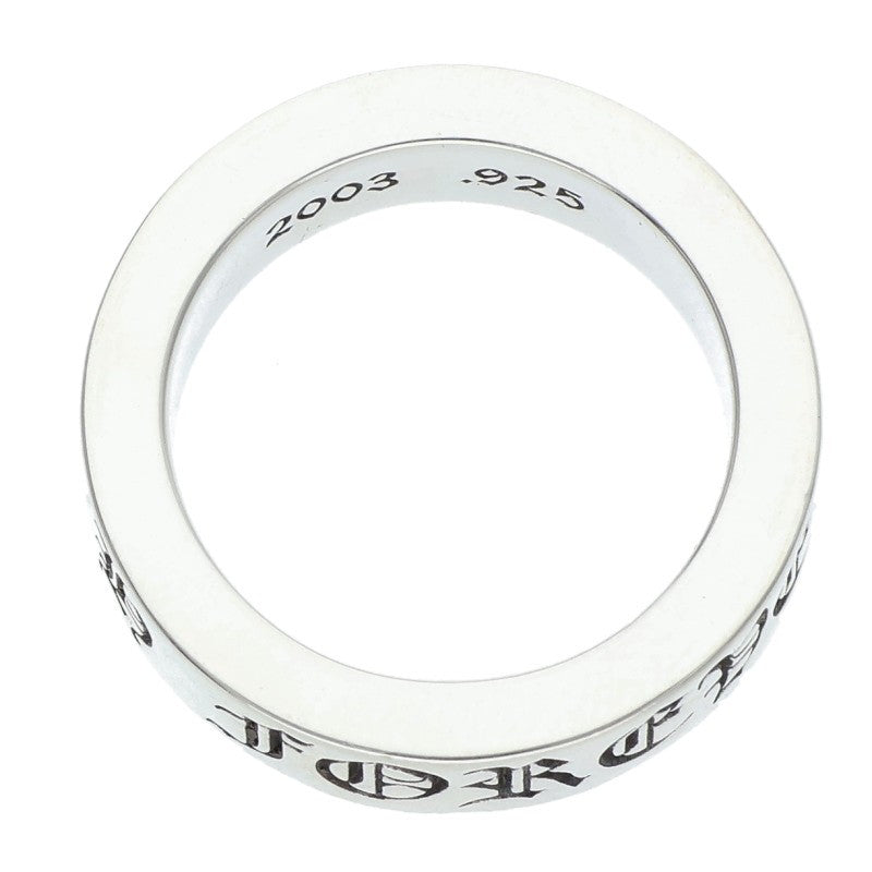 Chrome Hearts 6mm Spacer Forever Silver Ring Size ONE SIZE