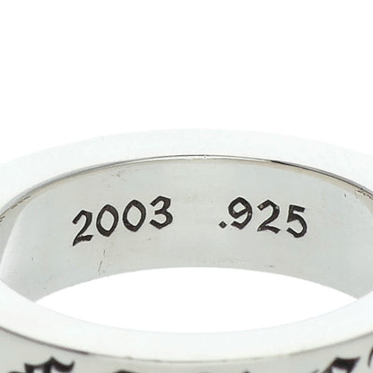 Chrome Hearts 6mm Spacer Forever Silver Ring Size ONE SIZE